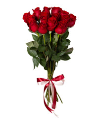 Букет из красных роз 50см