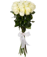 Букет белых роз