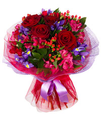 Букет "Lady in red"