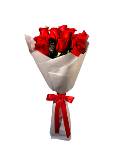 Букет из цветов "Букет из красных роз" 18 - 50 см.